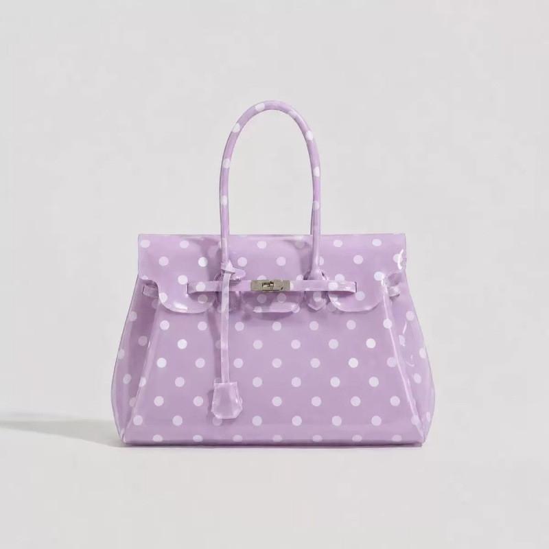 Jelly Bag Pvc Large Capacity Crossbody For Daily Use