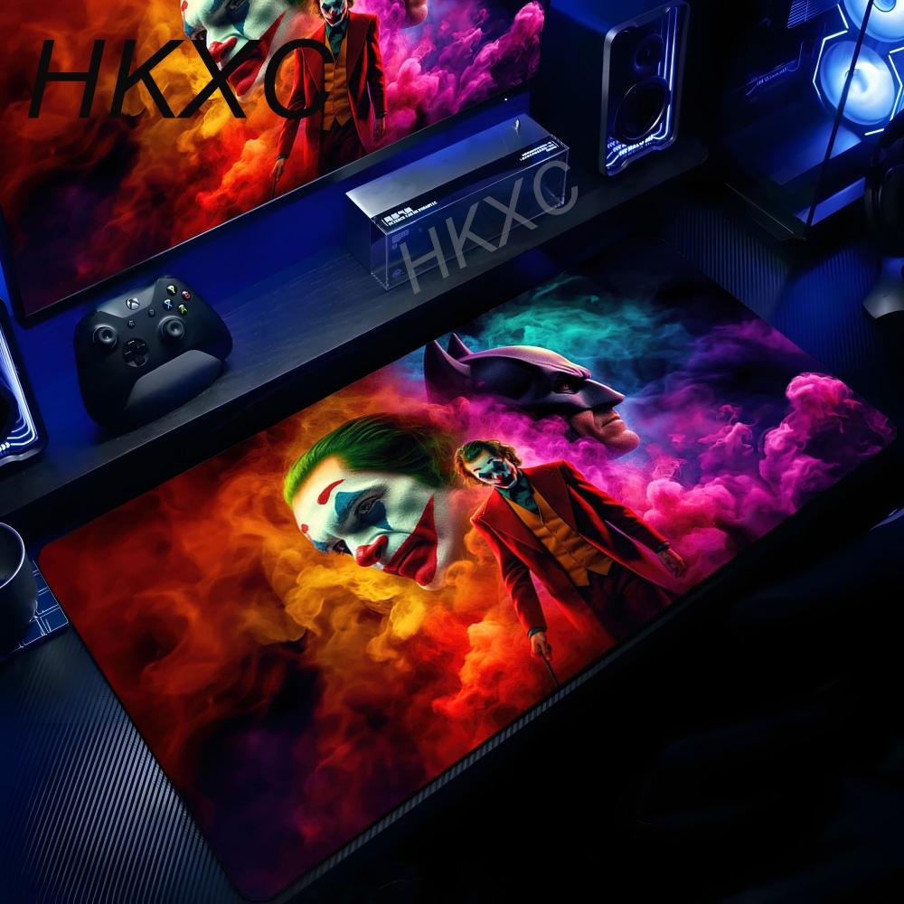 Gaming Accessories Rubber Non-slip Mat J-Joker Mouse Pad Gamer Deskmat Mats Keyboard Cabinet Laptops Pc Articles Mausepad Xxl