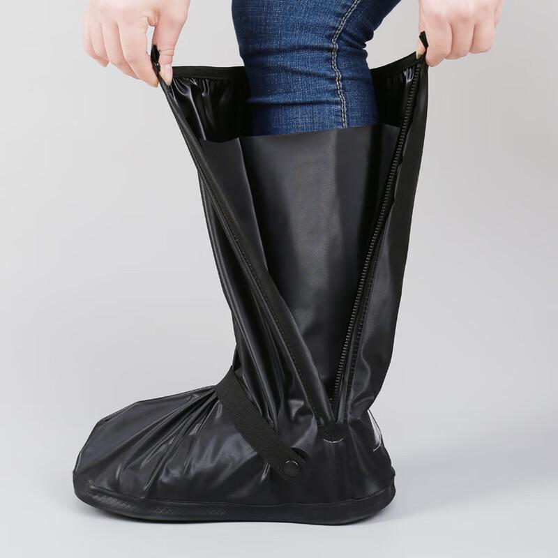 Wear-Resistant High-Top Outdoor Rain Shoe Cover