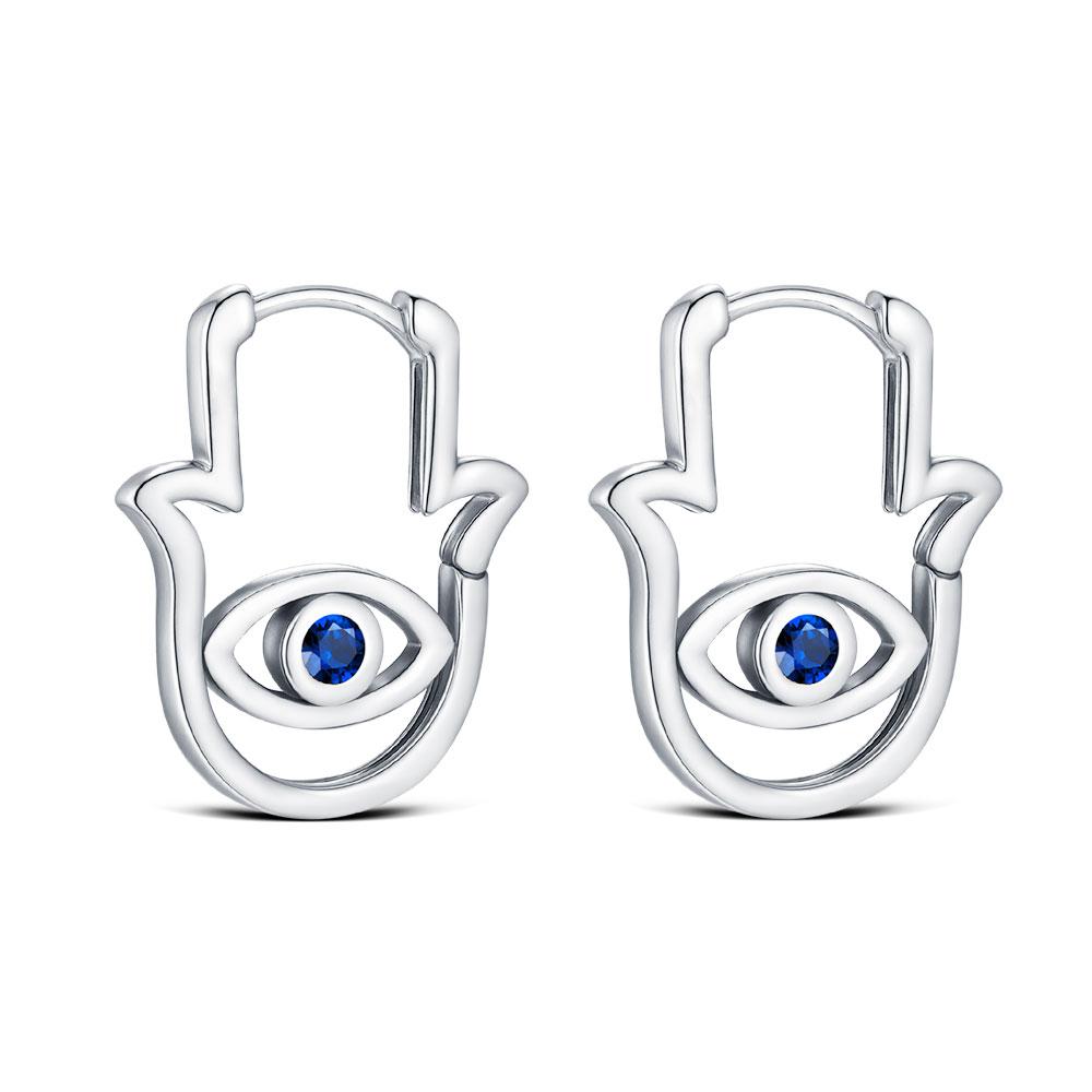 Fashion Simple Hollow Cute Cat Stud Earrings Women's 925 Silver Hypoallergenic Earrings Teen Girls Jewelry Gifts
