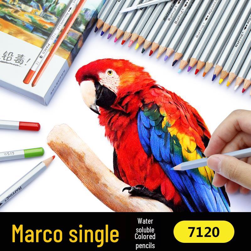 MARCO Water-Soluble Colored Pencils, Set of 36, Single Colors Available