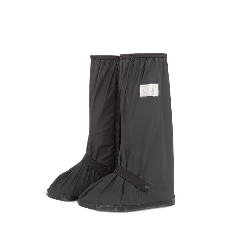 Unisex wasserdichte, rutschfeste High-Top-Gummistiefel aus PVC: Langlebige, verdickte, verschleißfeste Überschuhe für regnerische Tage