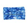 Bohemian Paisley Tie-Dye Wide Knot Headband for Women