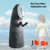 Spirited No Away Face Man Inflatable Costume Halloween Blow Up Fun Suit Cosplay