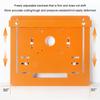 Cutting Machine Base Plate Circular Saw Guide Rail Bottom Plate Saw Base Adjustable Cutting Machine Bakelite Guide Plate
