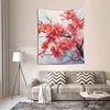 Hanging Red Plum Blossom Tapestry for Bedroom Personalized Tapestry Custom Backdrop Banner Aesthetic Wall Tapestries Wall Art