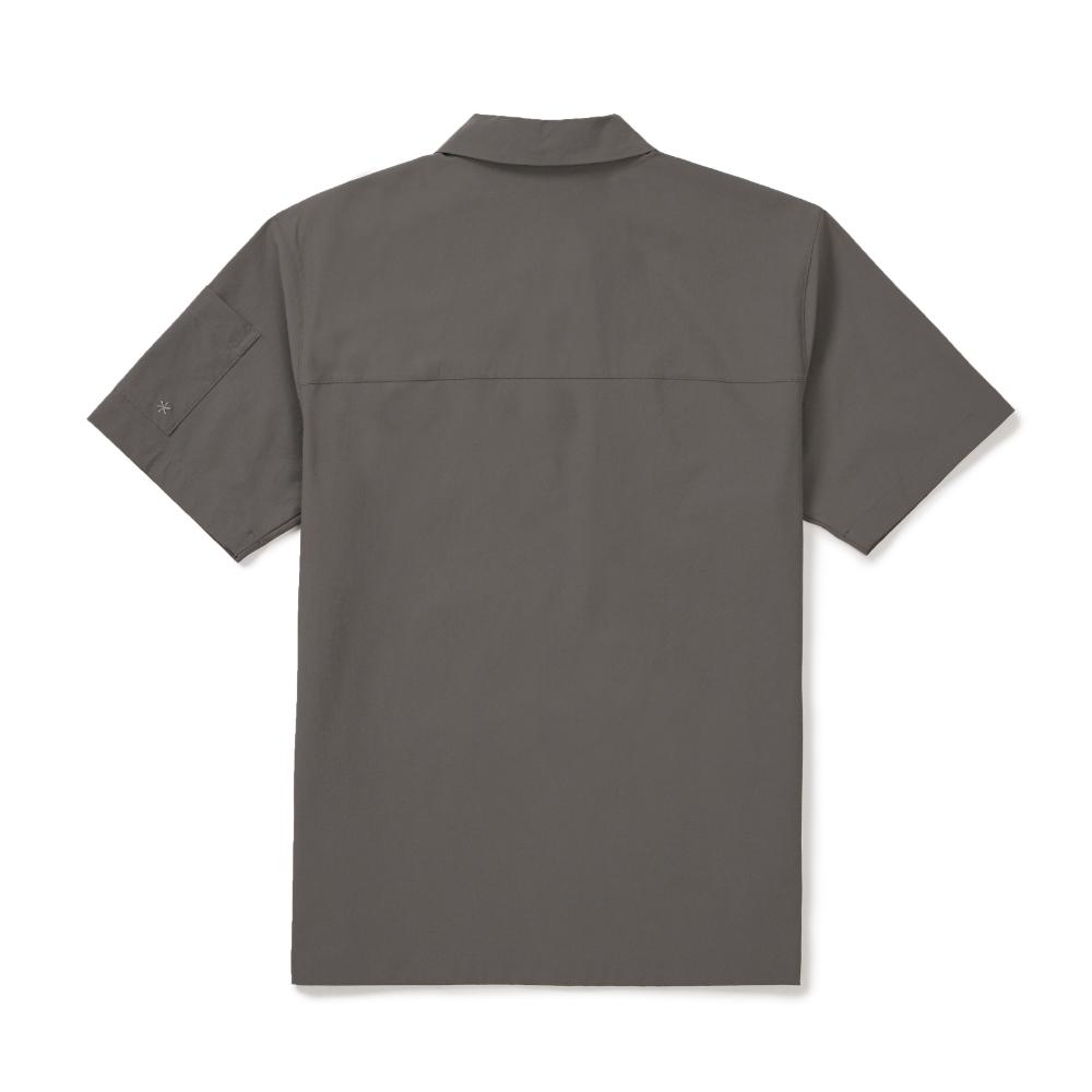 [Snowpeak] Lightweight CORDURA Polo Short Sleeve T-shirt Dark Khaki (S26MMPPS04)