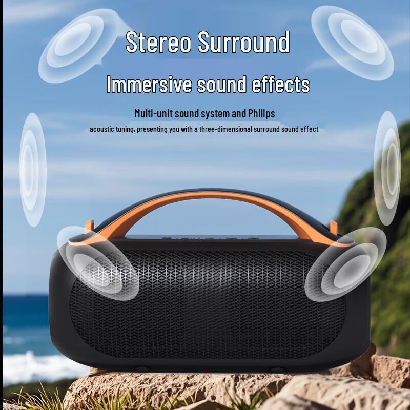 Philips TAS3200 Portable Waterproof Bluetooth Speaker