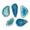 Polished Brazil Healing Slice Stone Quartz Pendant DIY Home Decoration Jewelry Accessories