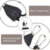 2 Pack 1/8in Heavy Duty Rope Hanger, Ttdesefu Adjustable Ratchet Plant Light Slings Buckle Tent Canopy Rope Stop Buckle Tent Guy Ropes with Pulley for