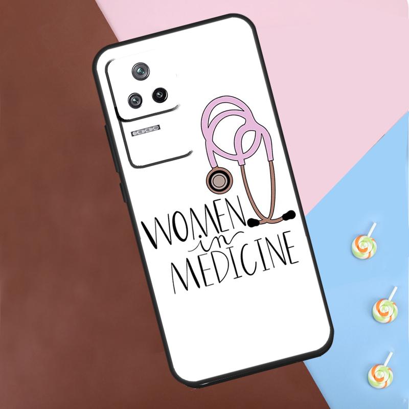 Cartoon Arzt Krankenschwester Hülle Für Xiaomi POCO M6 Pro X3 X5 X6 Pro F3 F5 M5s Mi 14 Pro 13 13T 11T 12T 12 Lite Abdeckung