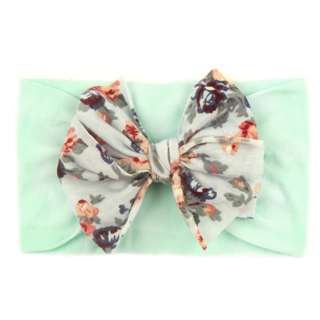 Children's Baby Elastic Hair Band Bohemian Hair Ornament Bow Hair Band