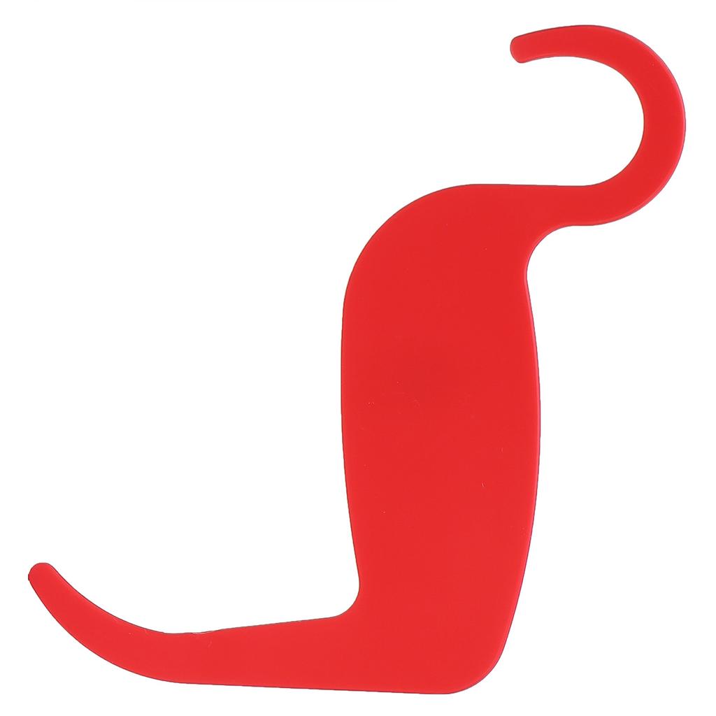 Face MakeUp Stencils Nose Eyebrow Cheekbone   Stencils for Various Face Shapes(Red )