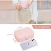 Jewelry Box For Women Travel Jewelry Organizer Double Layer for Necklace Earring Rings Jewelry Holde