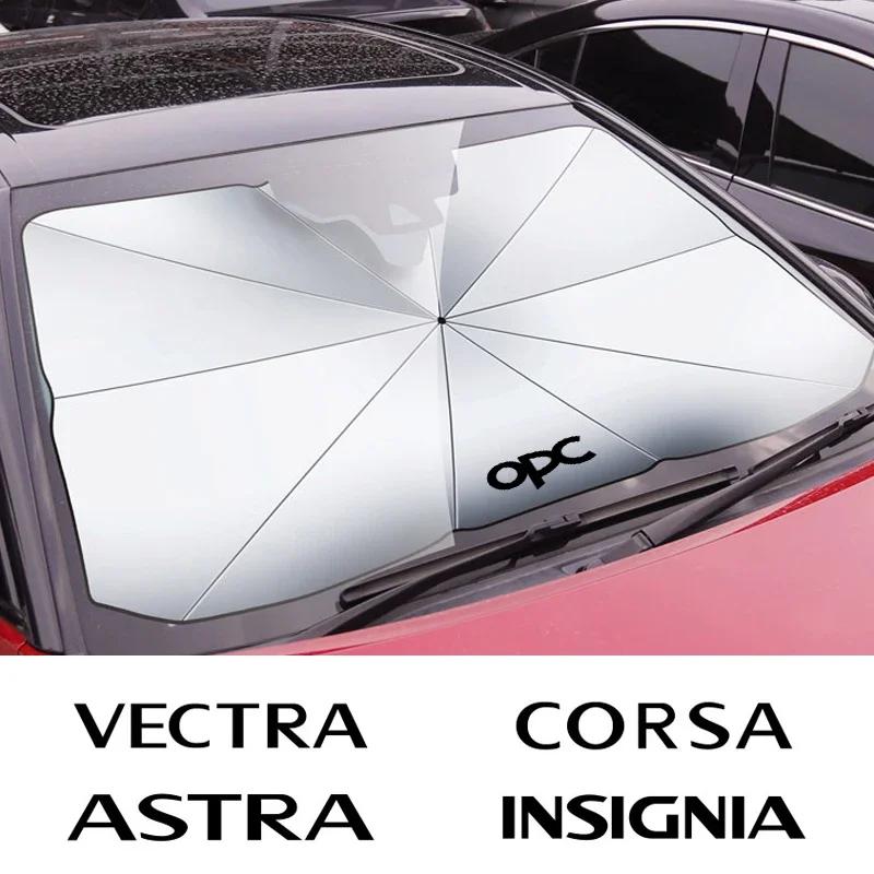 Lcjh9 Car Front Shading Car Windshield Sunshade Umbrella For Opel OPC OPCline Adam ASTRA Combo CORSA Grandland INSIGNIA MOKKA Meriva