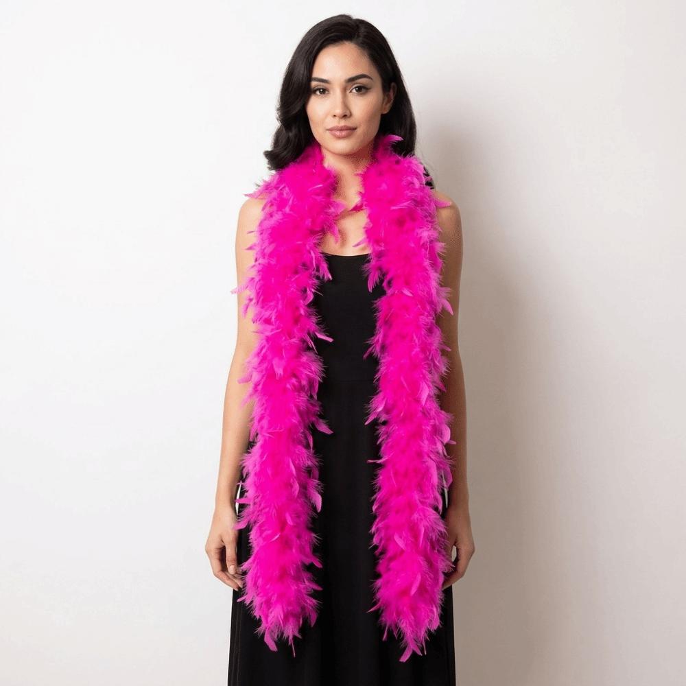 Fluffy Feather Boa Solid Color Apparel Fabric Fashion Feather Scarf DIY
