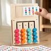 Montessori Wooden Color Shape Matching Cognition Learning Game Board Early Stimulate Children Brain Logic Thinking Develop Toys