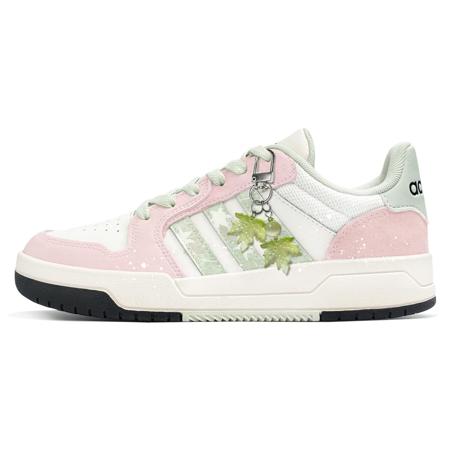 

Adidas ENTRAP Flower Unfallen, First Year Culture V Low top Skateboard Shoes Unisex Pink Green JI2546(TeamTwo-) 39⅓