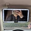 LED Sun Visor Vanity Mirror with Shatterproof HD Lighting