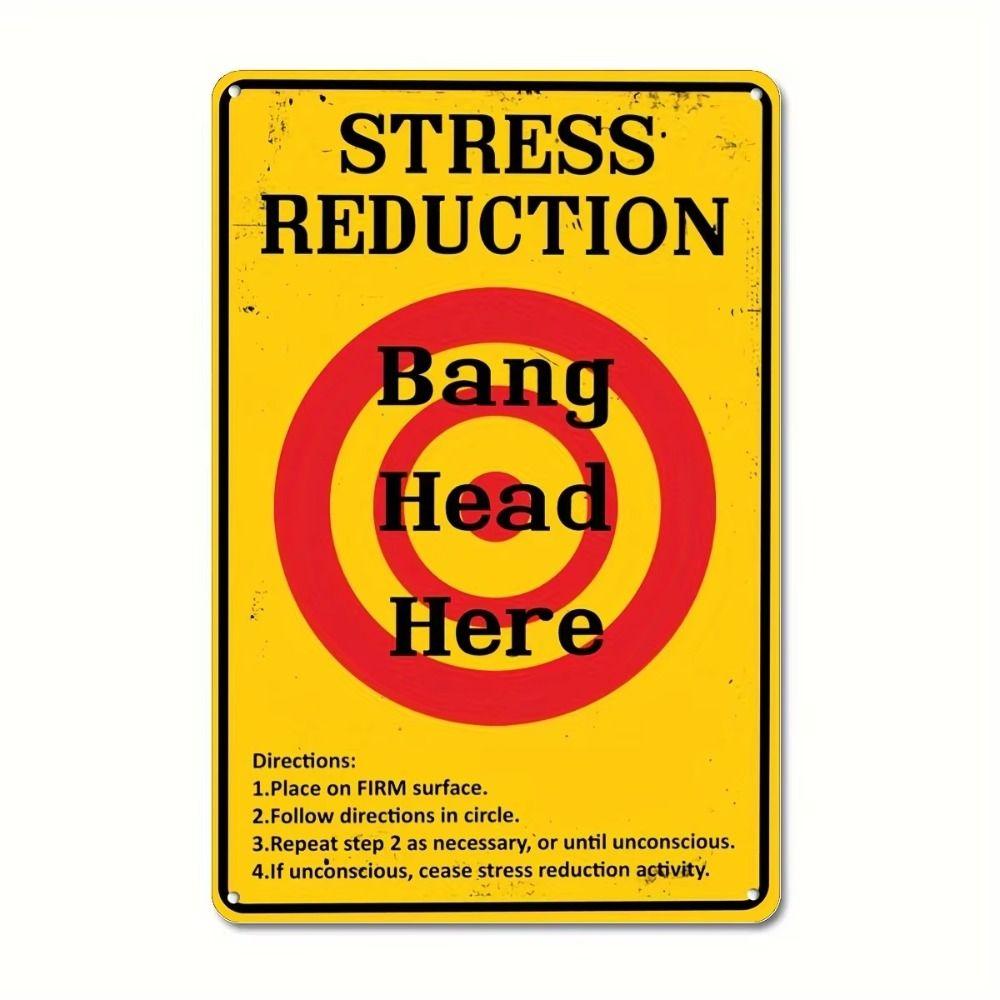 Tin Sign Wall Art Retro Metal Painting Home Decor 20x30cm