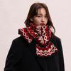 Vintage Neck Warmer Knitted Scarves Bib New Knitted Scarf Skiing