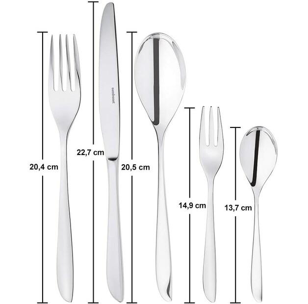 Набор столовых приборов Sambonet Leaf, 60 шт (52163-N2)