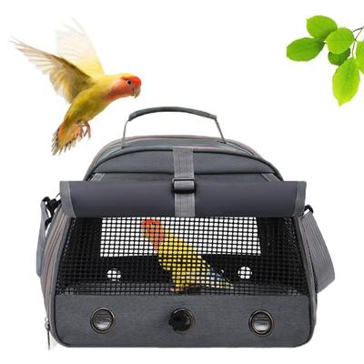 IYOIYA Bird Carrier Bag with Perch - Ideal for Parakeets, Budgies, Cockatiels, and Other Birds - Shoulder Bag for Evacuation, Vet Visits, and Travel -