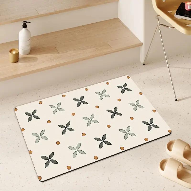 

Правила Графика Креативный Коврик для Ванной Диатомовая Грязь Креативный Абсорбирующий Коврик Бытовой Туалет Дверь Ромбовидная Подушка 40X60cm 15.7X23.6in