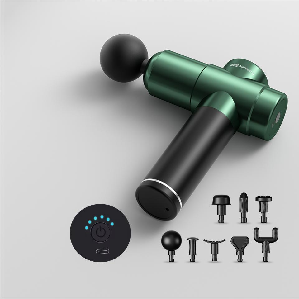 Massage Gun Muscle Relax Deep Tissue Massager Neck Massager Dynamic Vibrator Back Portable Handheld Display Fascia Gun Massage