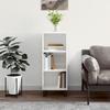 VidaXL Buffet White High Gloss 34.5x32.5x90 Cm Engineered Wood 828758
