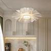 Modern Minimalist Living Room Chandelier Creative Petal Lamp Bedroom Light Luxury Lamps