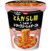 Nissin Foods Nissin Togarashi Spicy Tomato Cream Cheese Flavor Addictive Cup 67g x 12 Packs Noodles, & [Famous Rosé Flavor, Cheese], Noodles,