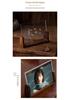 Instax U-Shaped Solid Wood Photo Frame DIY Desktop Ornament Handmade Album Display