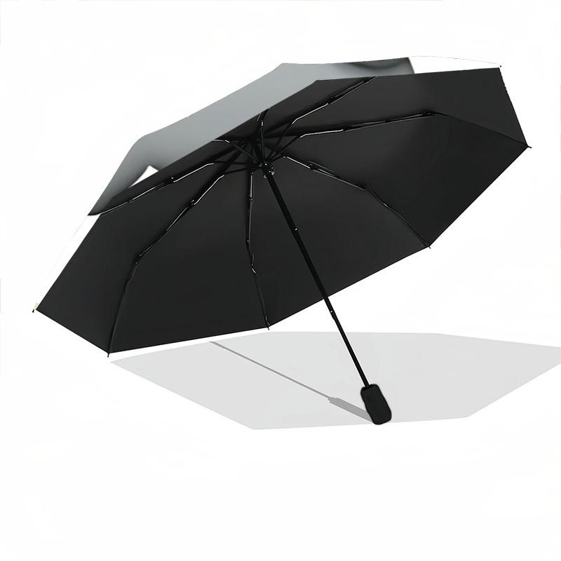 1pc Safari Elephant Print Automatic Opening and Closing Folding Umbrella with 8 Iron Ribs - Portable, Foldable for Travel Yy251124081