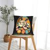 Funny Easter Cats Ears Bunny Eggs Pillow Cover Novelty Pillow Case For Office Car Home Decor Graphic Cushion Cover Birthday