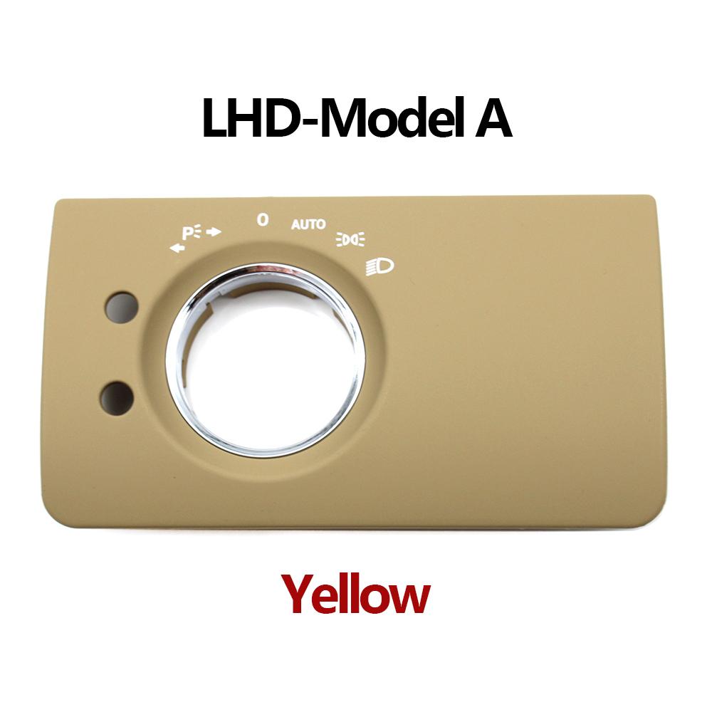 Car Interior Accessories Head Lamp Headlight Switch Button Cover Trim For Mercedes Benz W164 ML GL 300 350 450 500 2005-2011
