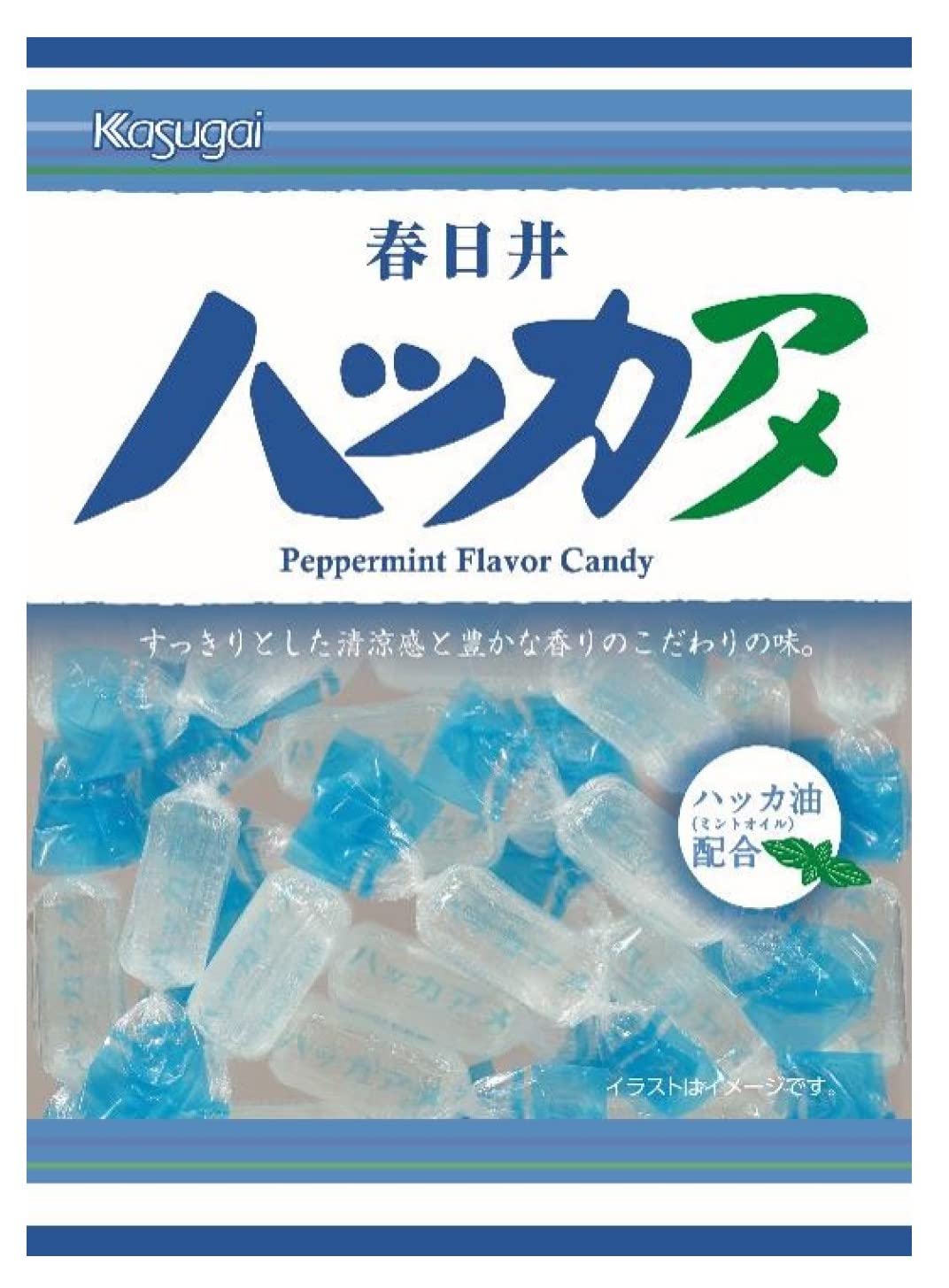 

Конфеты Kasugai Seika V Peppermint Candy 121 г x 12 пакетиков