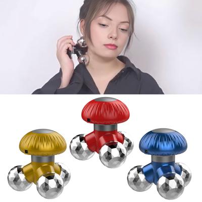 USB Rechargeable Mini Massager Handheld Vibration Therapy for Neck & Shoulders Portable Pain Relief Device