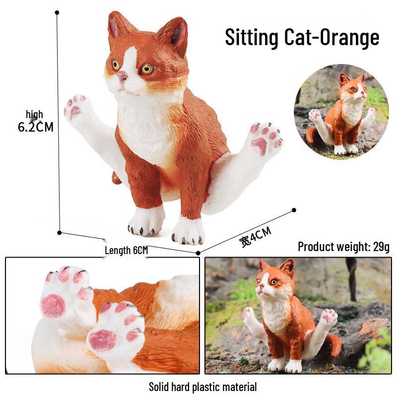 Chihuahua Model Puppy Cognitive Toy: Children s Dashboard/Desktop Ornament