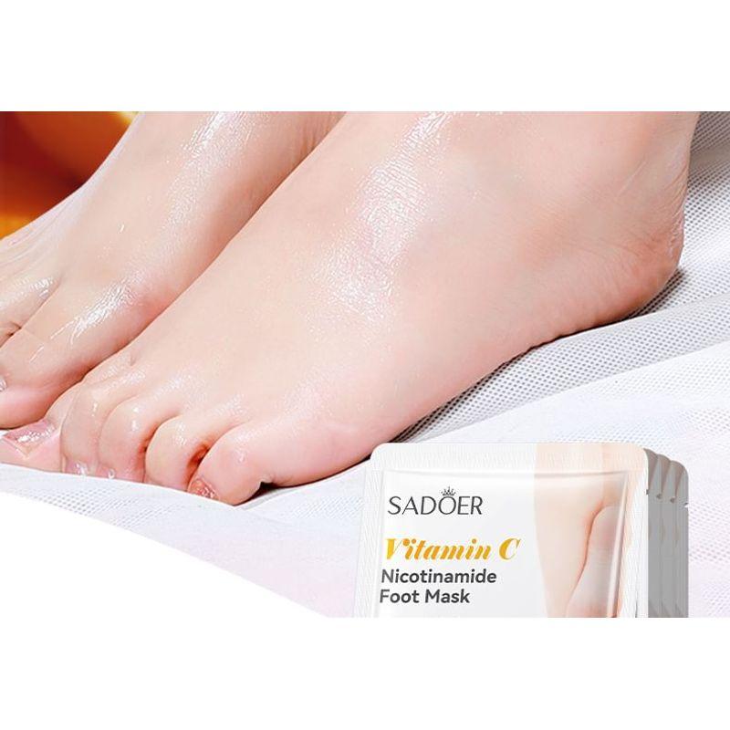 SADOER - Fruit Extract Niacinamide Foot Mask - 6 Types