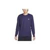 Nike ACG Dri-FIT ADV Goat Rocks Embroidered Rib Crewneck Long Sleeve Sports T-Shirt Men Tops Purple FB8115-555