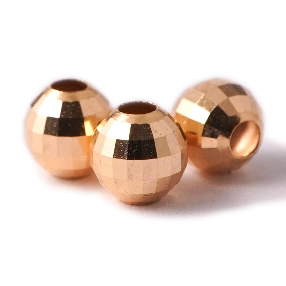 

Элегантные бусины из 18-каратного золота в форме зеркального шара и бусины из энергетического камня, 4 мм, круглые, граненые, полые, металлические, набор из 5 штук. Поделки, Ручная работа, Аксессуары.