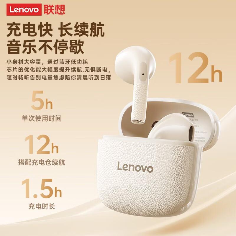 

ThinkPlus EA166 Semi-In-Ear True Wireless Bluetooth Earbuds