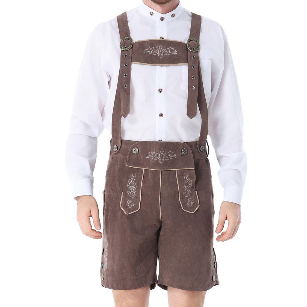 Men's Bavarian Plaid Shirt for Oktoberfest Festival