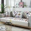 High Quality Printed Cotton Couch Pad Thick Quilted Anti Slip All Season Sofa Cover Living Room Decoration Sofa Dust Cover Cloth