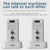 1-2 Mile Range 3 Volume Levels Rechargeable Voice Intercom Doorbell Wireless Doorbells Waterproof Electronic Intercom System