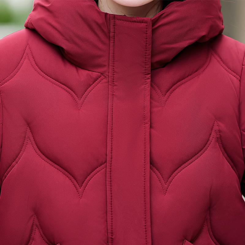 Fashion Winter Women's Jackets Hooded Loose Thick Warm Parkas Woman Coat