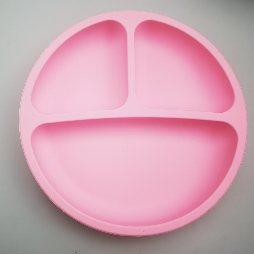Silicone Baby Suction Cup Bowl and Plate Set