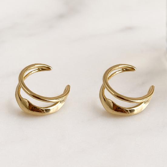 1 Pair Ear Cuffs Earrings for Women, Adjustable Non Piercing Clip Earrings, Cartilage Helix Ear Jewelry