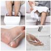 1 Stück Edelstahl Pediküre Scharf Fuß Fußpeeling Fußpflege Werkzeug Messer zum Entfernen abgestorbener Haut und Glätten der Fersen Messer, Schaber, Werkzeug,